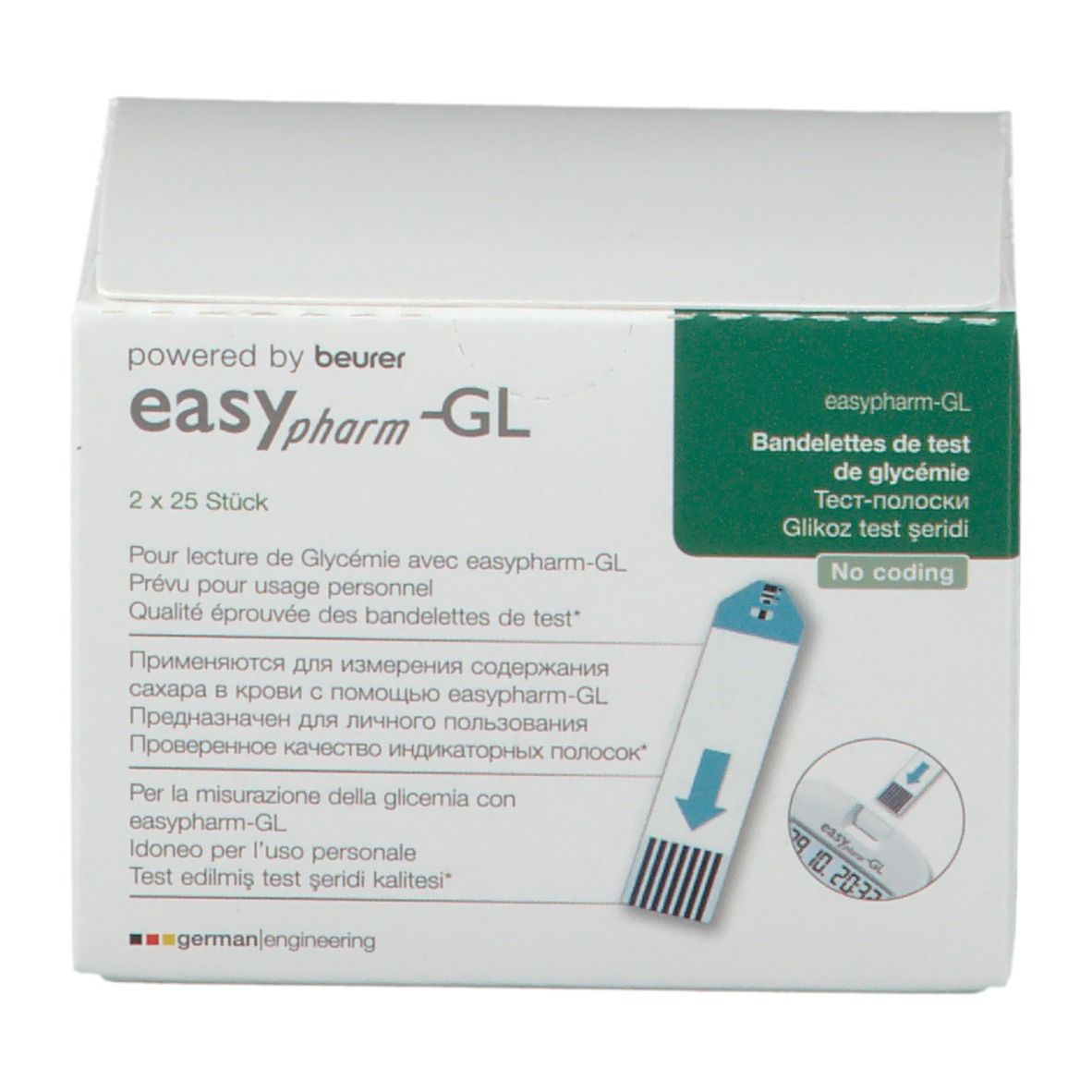 easypharm-GL Blutzucker-Teststreifen