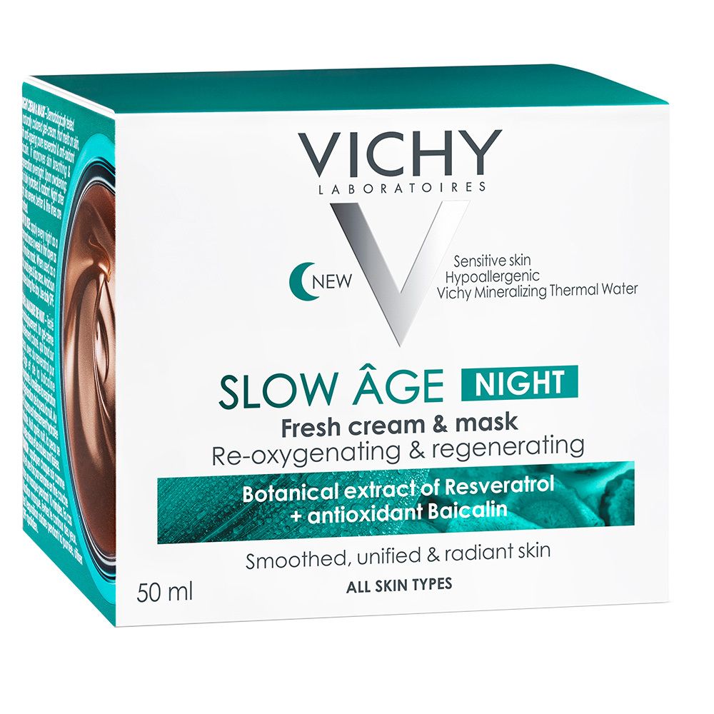 VICHY Slow Âge Nacht - Regenerierende Creme & Maske