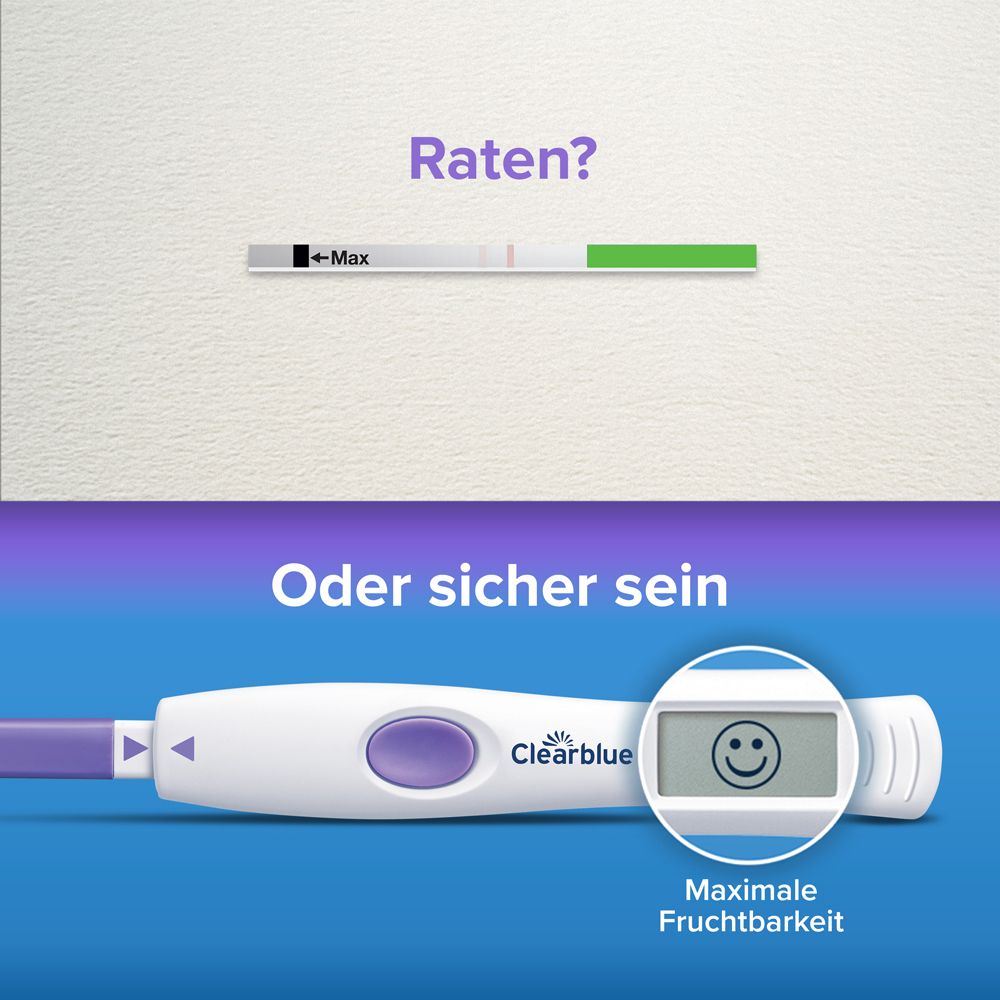 Clearblue Ovulationstest Fortschrittlich & Digital 20er