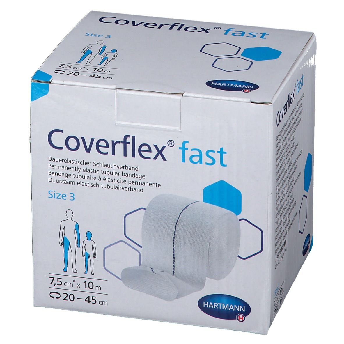 Coverflex® fast Gr.3 7,5 cm x 10 m weiß
