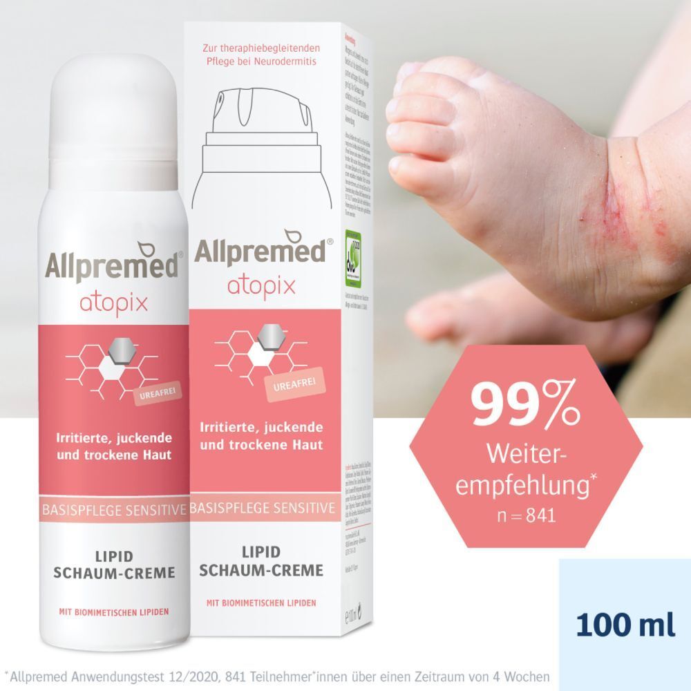Allpremed® atopix Lipid Schaum-Creme BASIS SENSITIVE