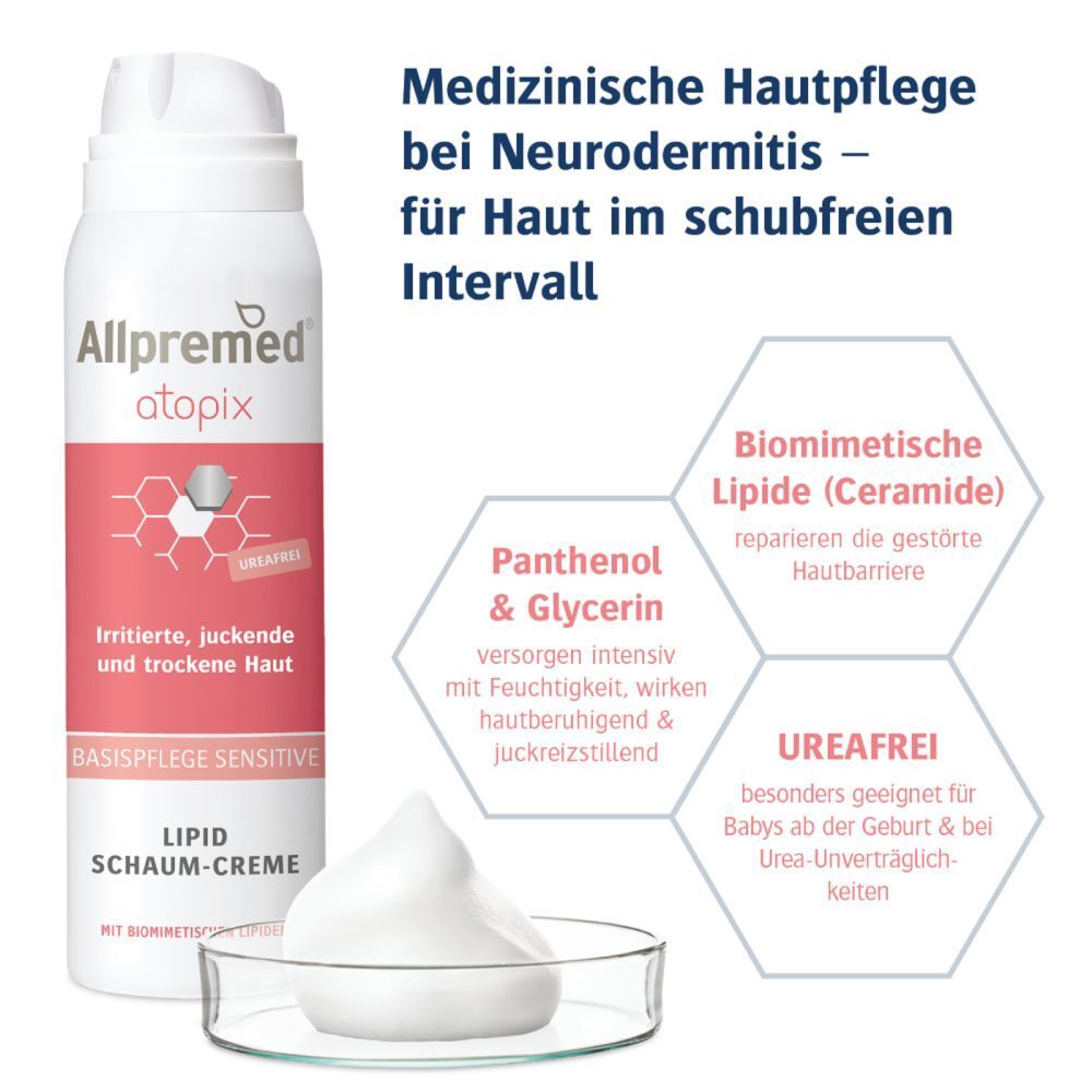 Allpremed® atopix Lipid Schaum-Creme BASIS SENSITIVE