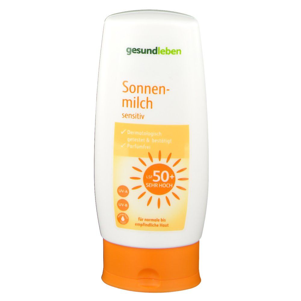 gesund leben Sonnenmilch sensitiv LSF 50+