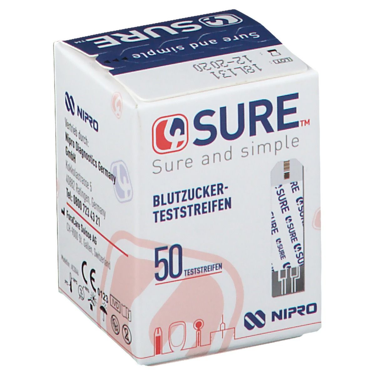 4SURE Blutzucker-Teststreifen