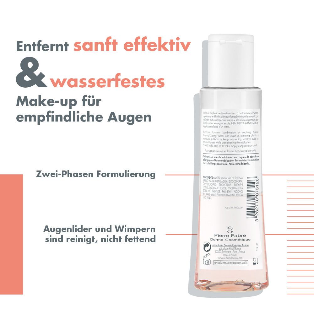 Avène Augen-Make-up-Entferner - für wasserfestes Augen-Make-up