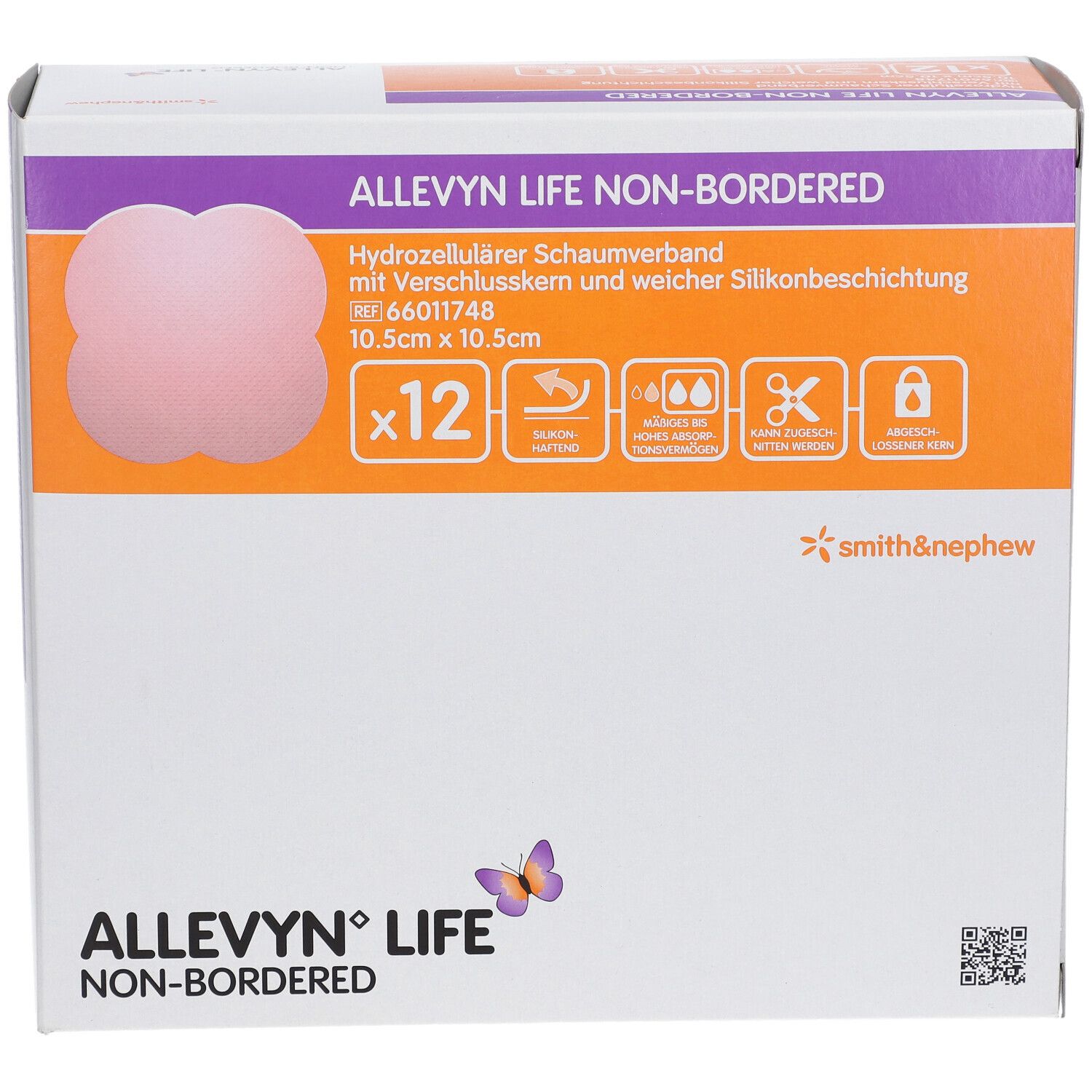 ALLEVYN® Life Non Bordered 10,5 x 10,5 cm