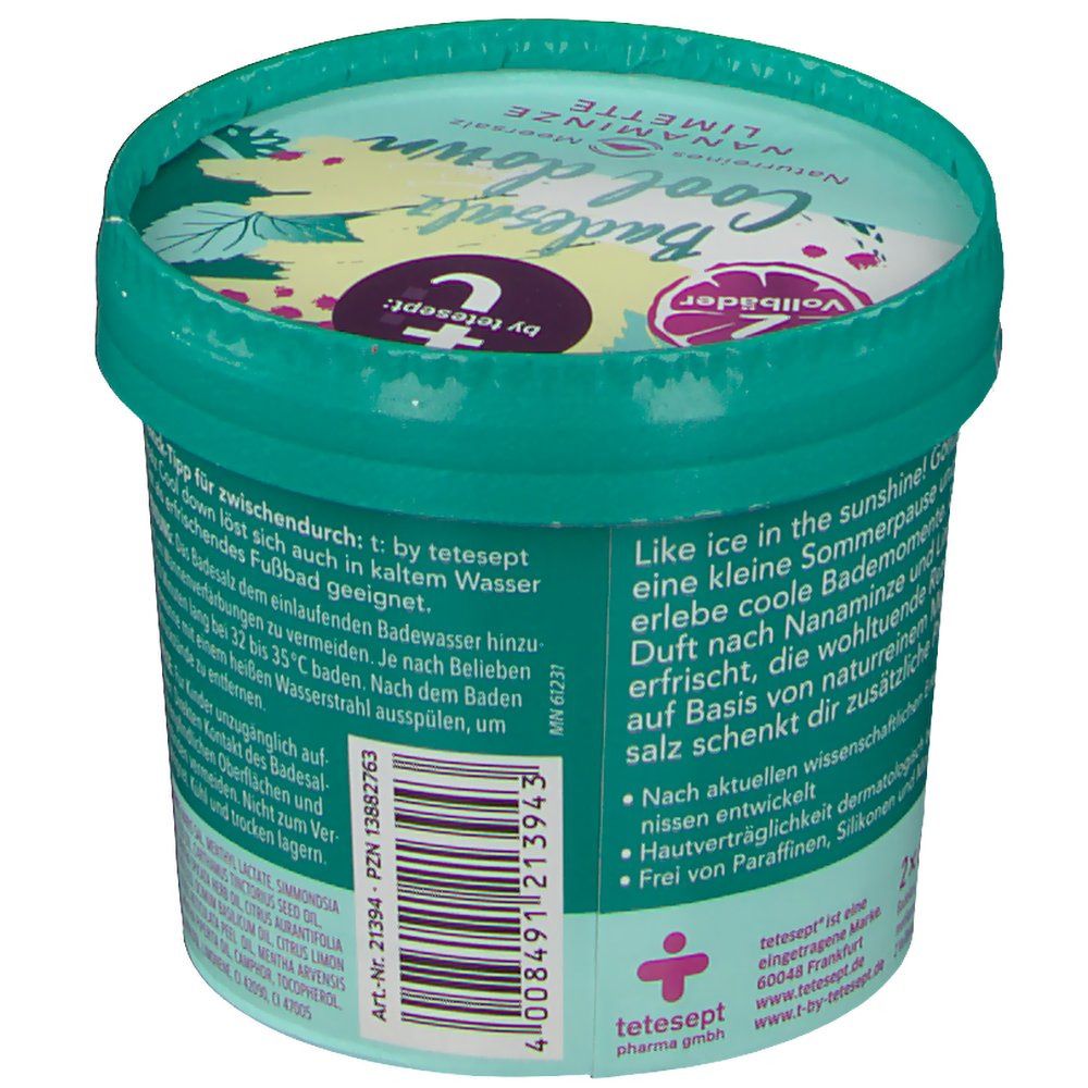 t by tetesept® Badesalz Cool down