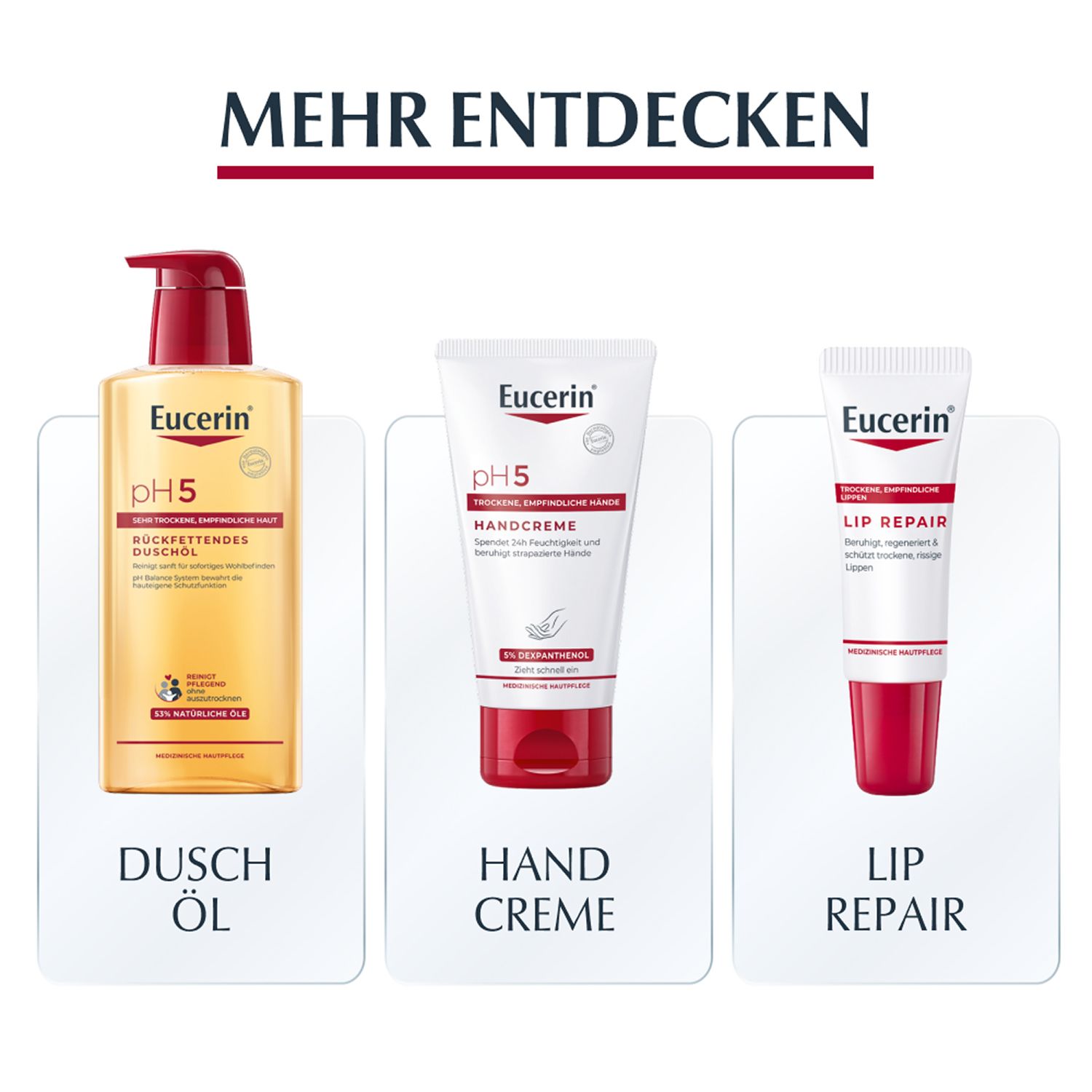 Eucerin® pH5 Reichhaltige Textur Lotion F – beruhigt strapazierte und trockene Haut & macht die Haut widerstandsfähiger