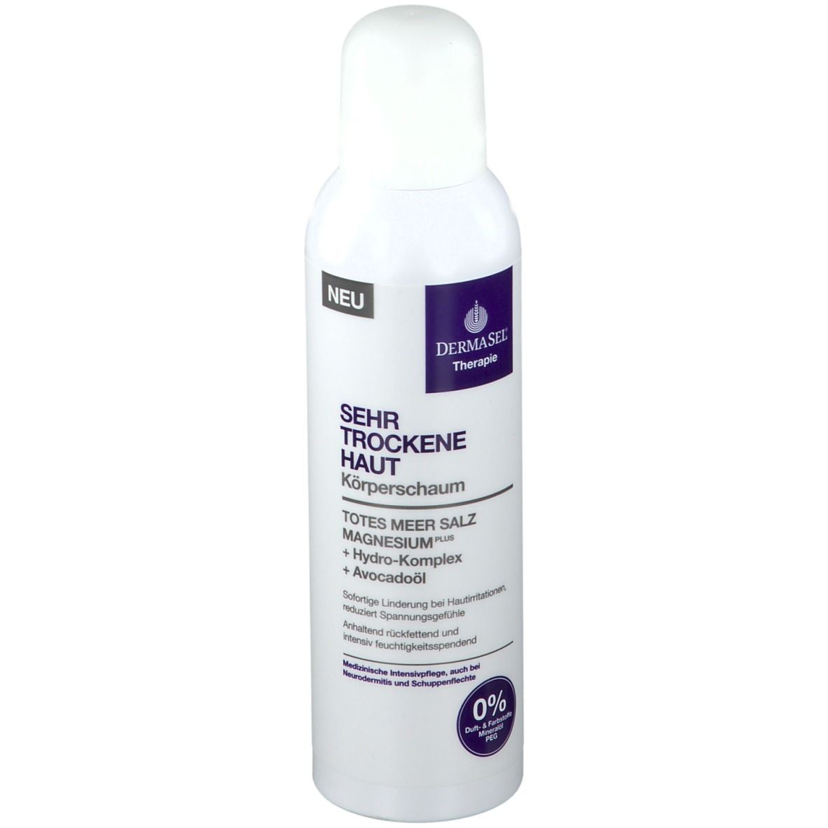 DERMASEL® Totes Meer Körperschaum sehr trockene Haut