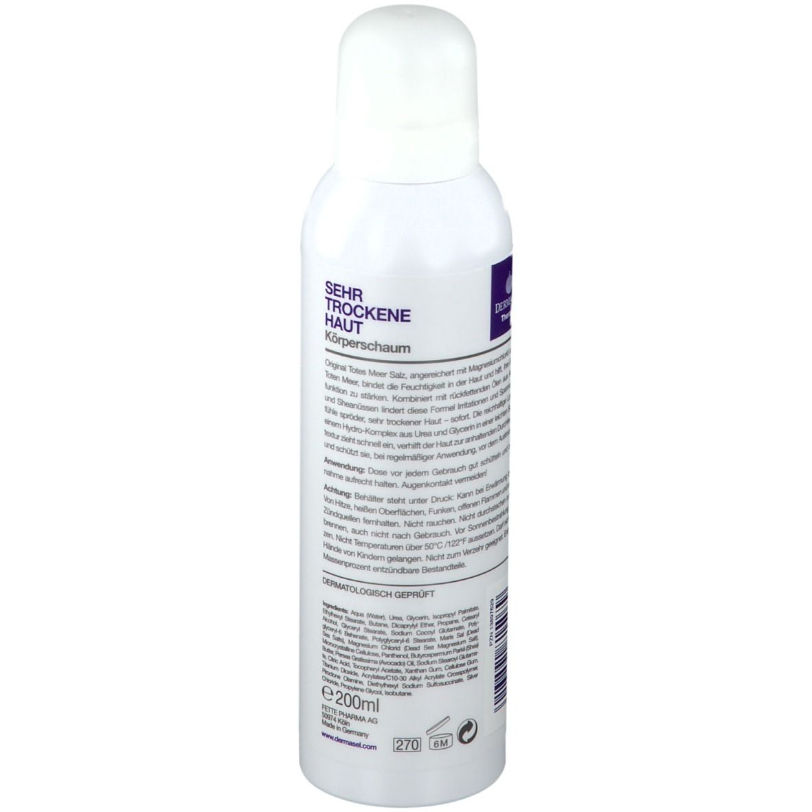 DERMASEL® Totes Meer Körperschaum sehr trockene Haut