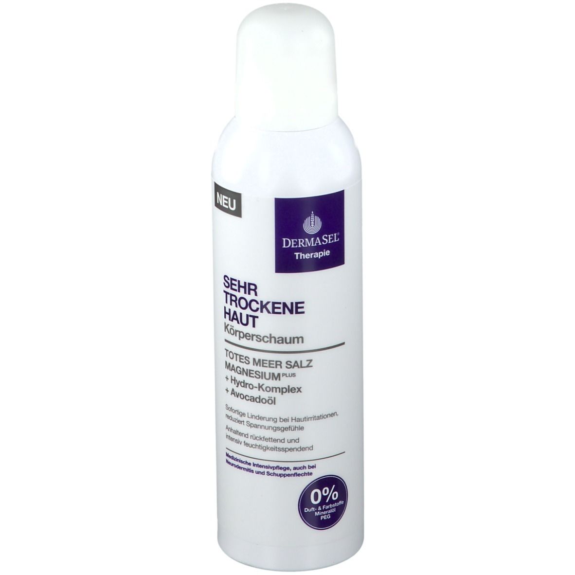 DERMASEL® Totes Meer Körperschaum sehr trockene Haut