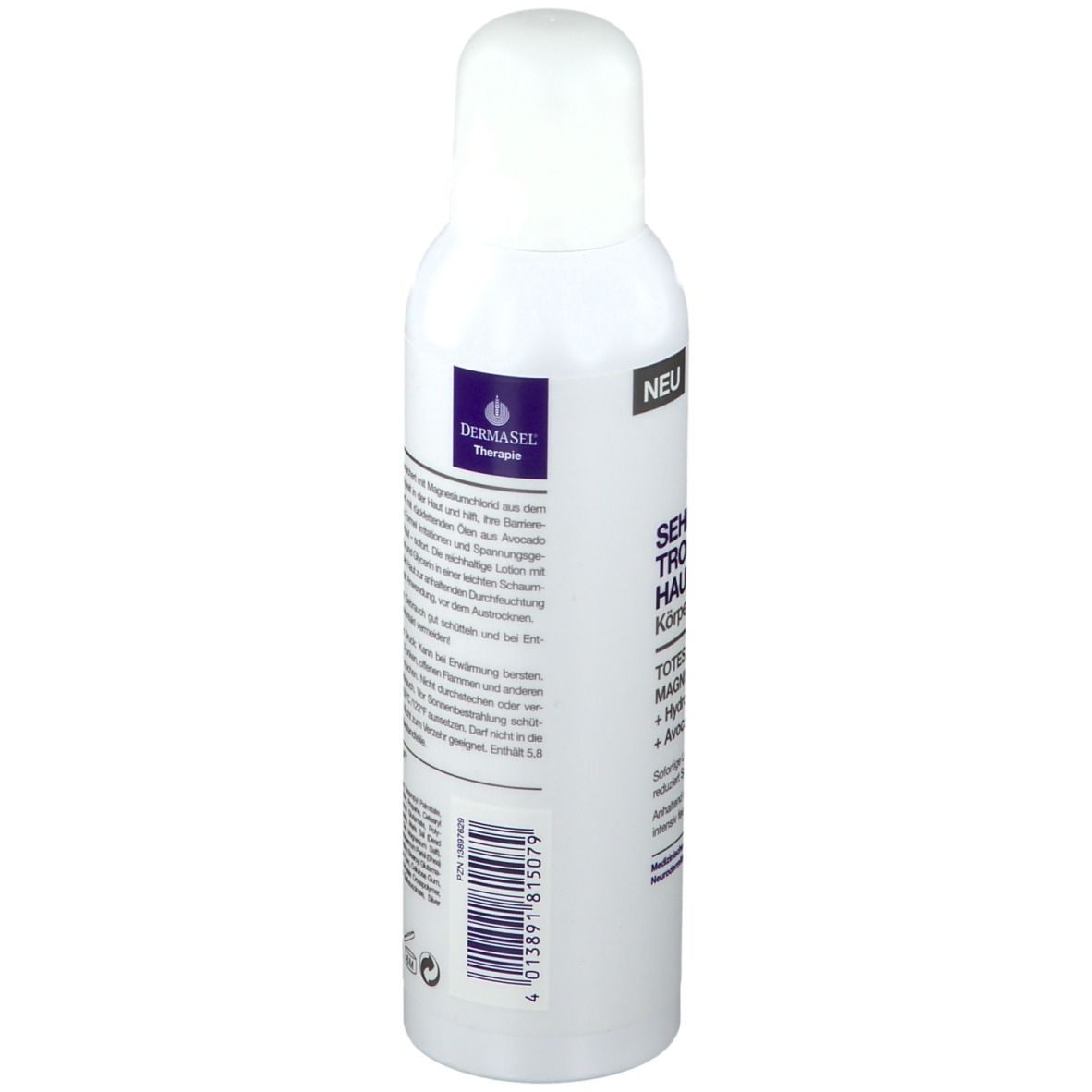 DERMASEL® Totes Meer Körperschaum sehr trockene Haut