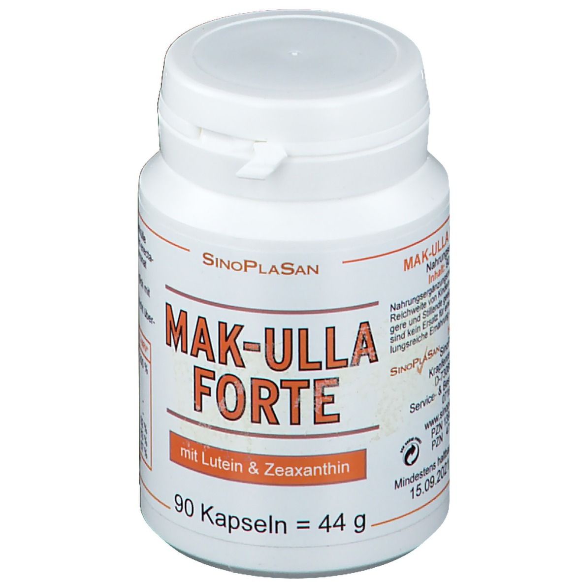 SinoPlaSan  Makula Forte Lutein / Zeaxanthin