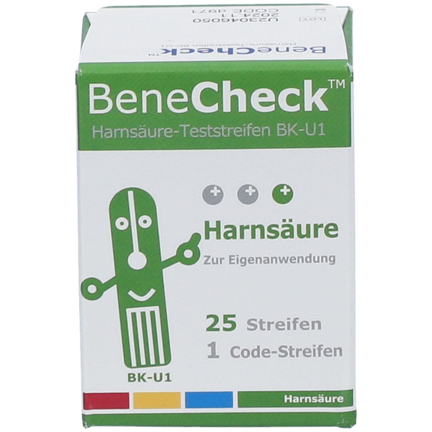 BeneCheck Harnsäure-Teststreifen