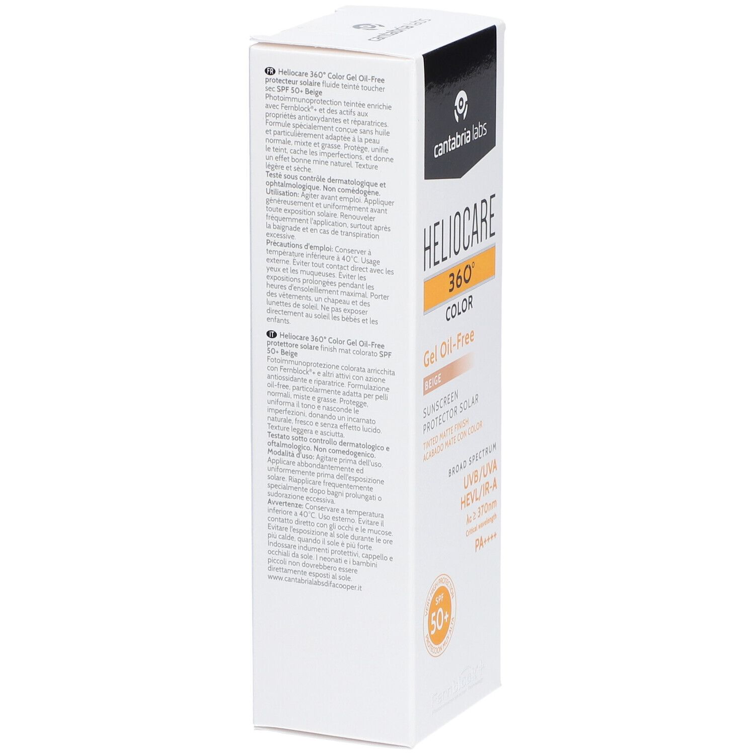 Heliocare Gel oil-free Color beige