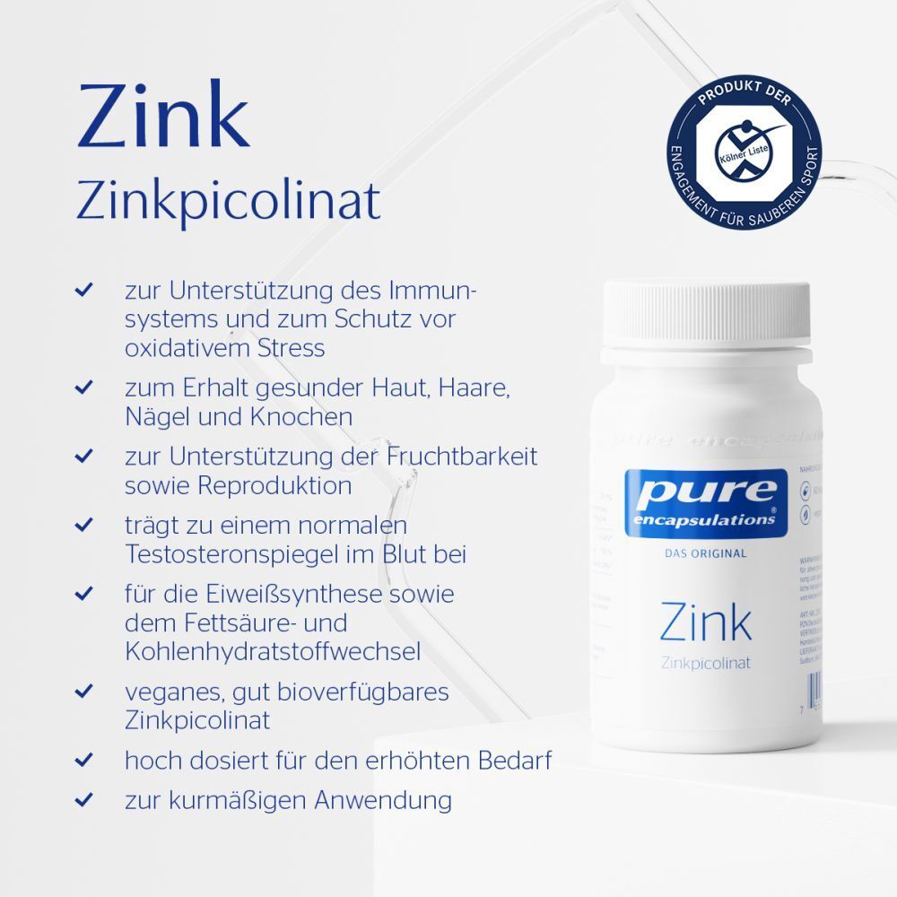 Pure Encapsulations® Zink Zinkpicolinat