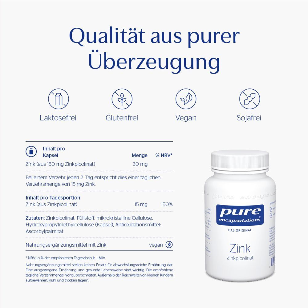 Pure Encapsulations® Zink Zinkpicolinat