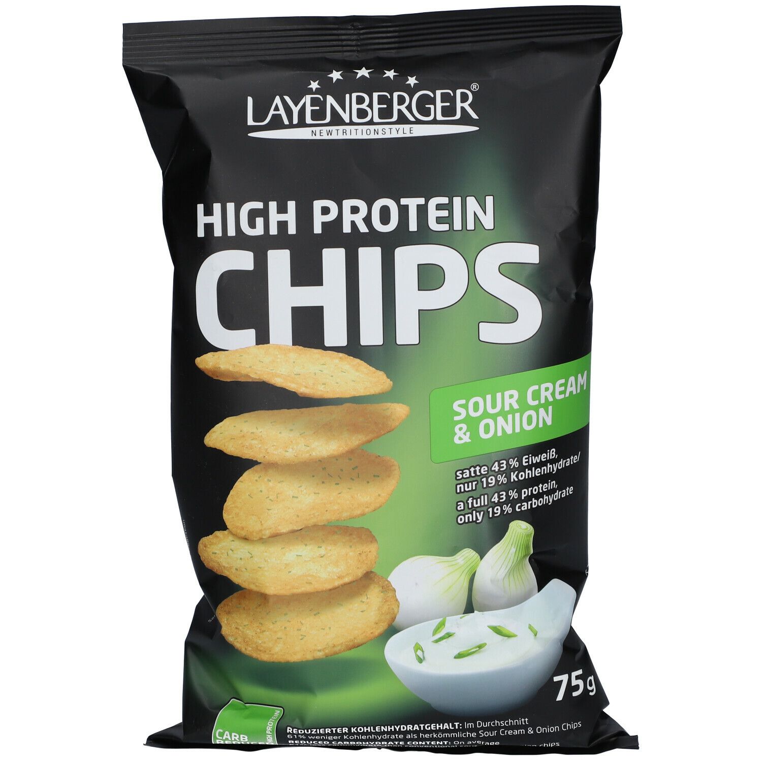 LAYENBERGER® High Protein Chips Sour Cream & Onion