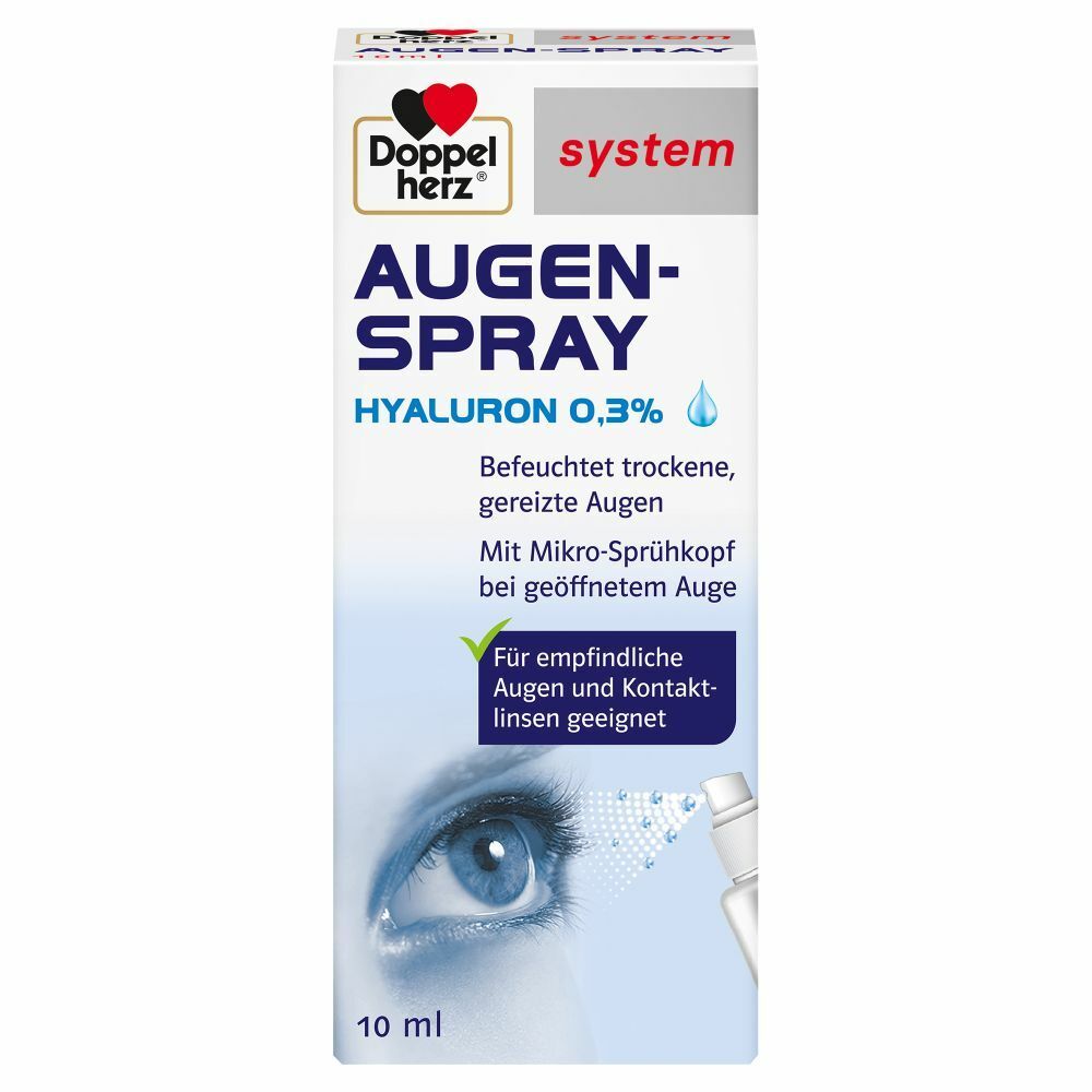 Doppelherz® system Augenspray Hyaluron 0,3 %
