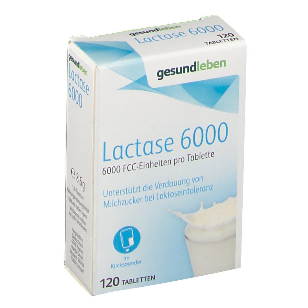 gesund leben Lactase 6000 FCC