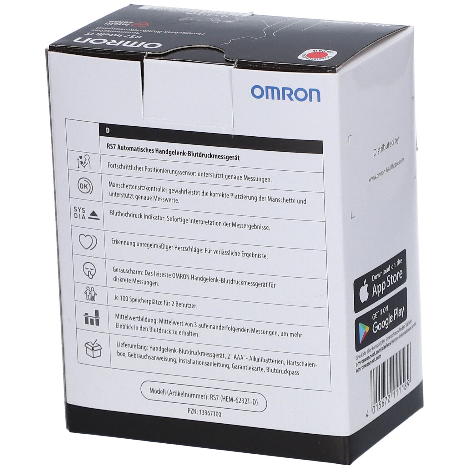 Brotect Pellicola In Vetro Ibrido AirGlass Per Omron RS7 Intelli IT – Protezione Schermo 9H, Anti-impronta, Made In Germany - 3