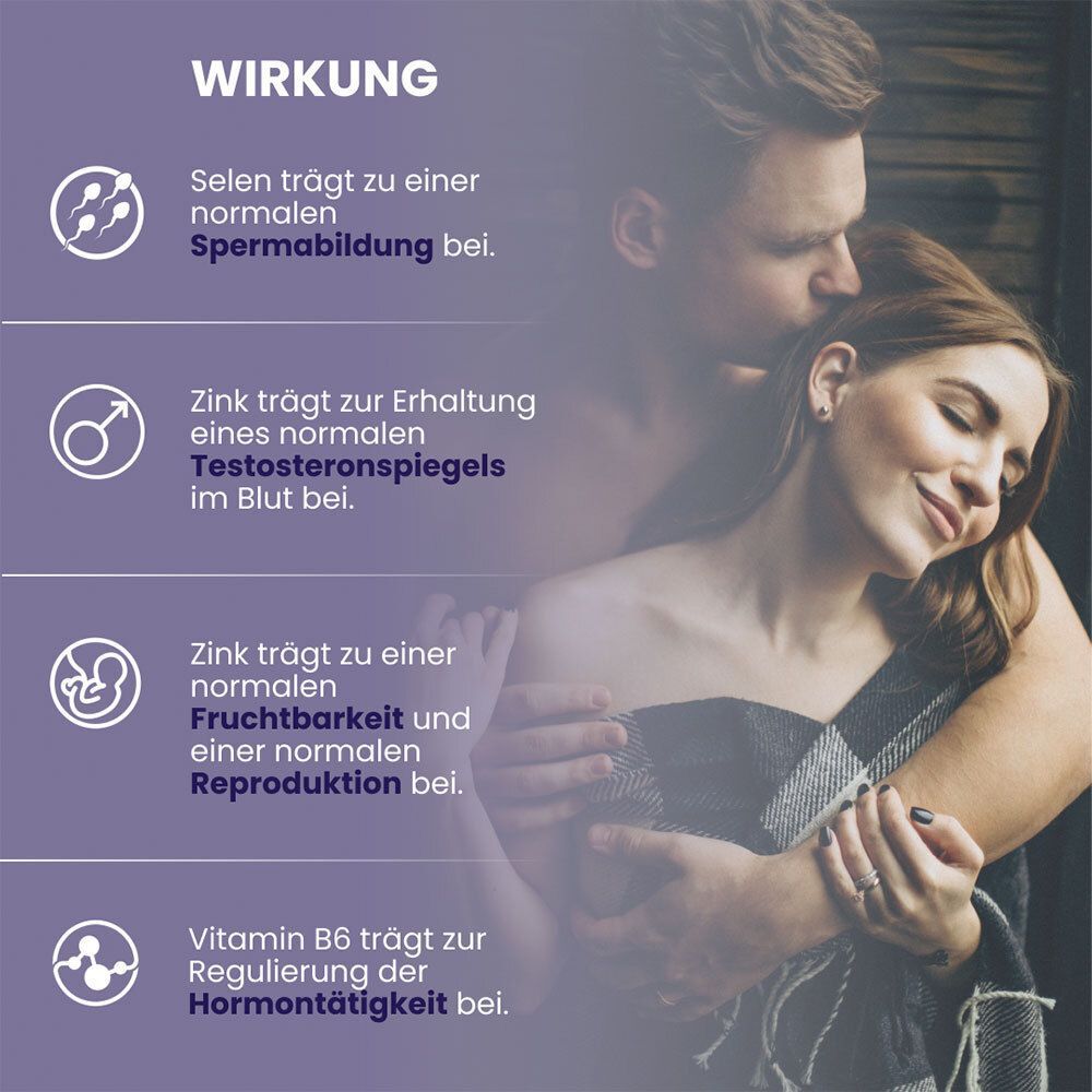 PlantoCaps Coitosan: Wirkung von Selen, Zink und Vitamin B6.