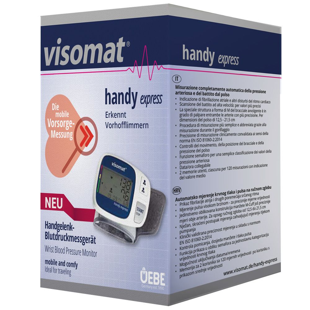 visomat® Handy Express vollautomatisches Blutdruckmessgerät