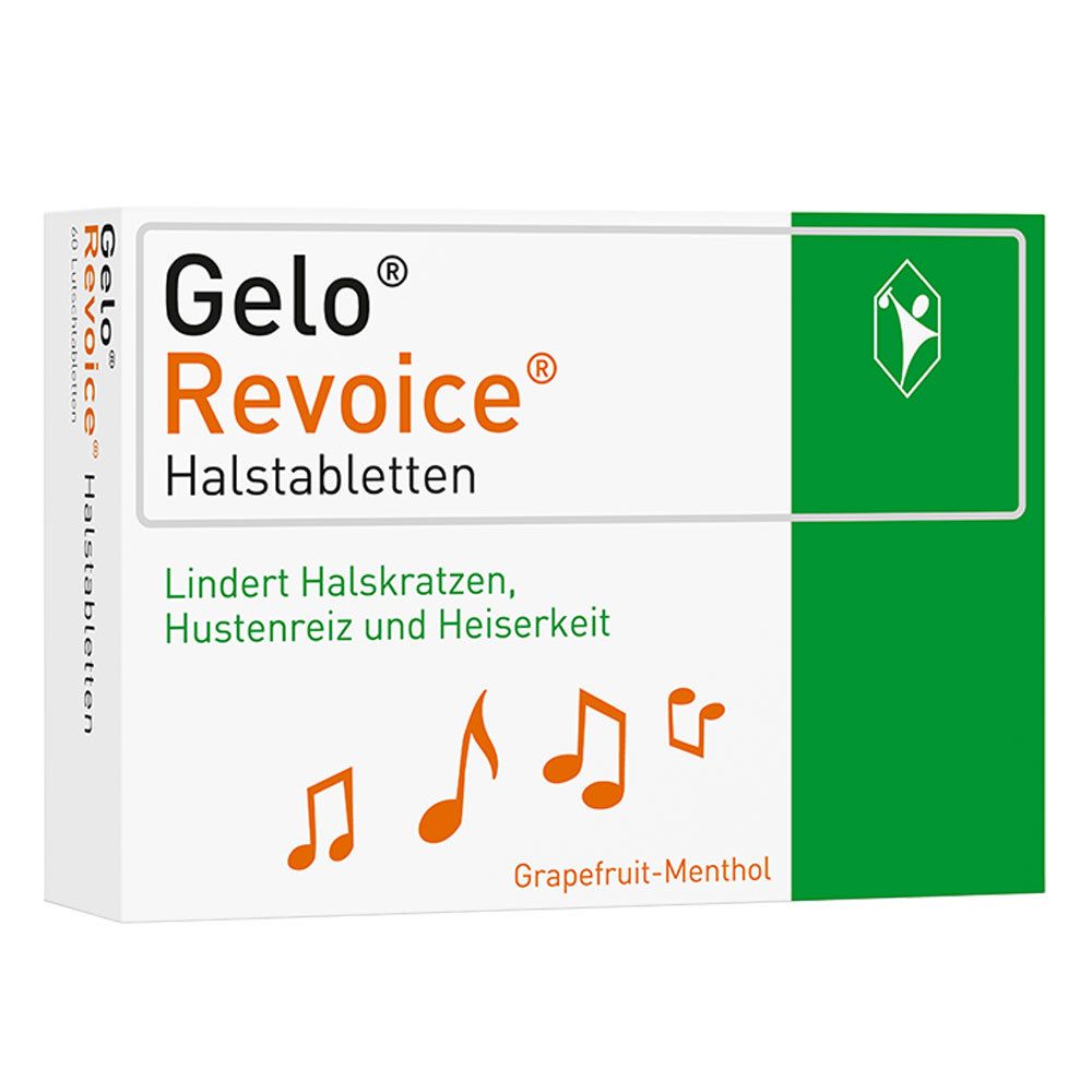 GeloRevoice Halstabletten Grapefruit-Menthol bei Heiserkeit & Stimmverlust