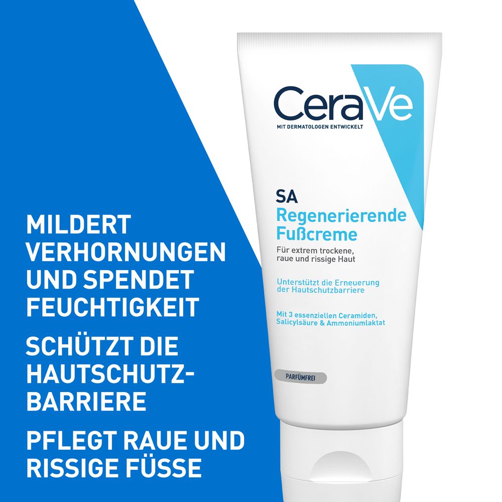 CeraVe feuchtigkeitsspendende Fußcreme