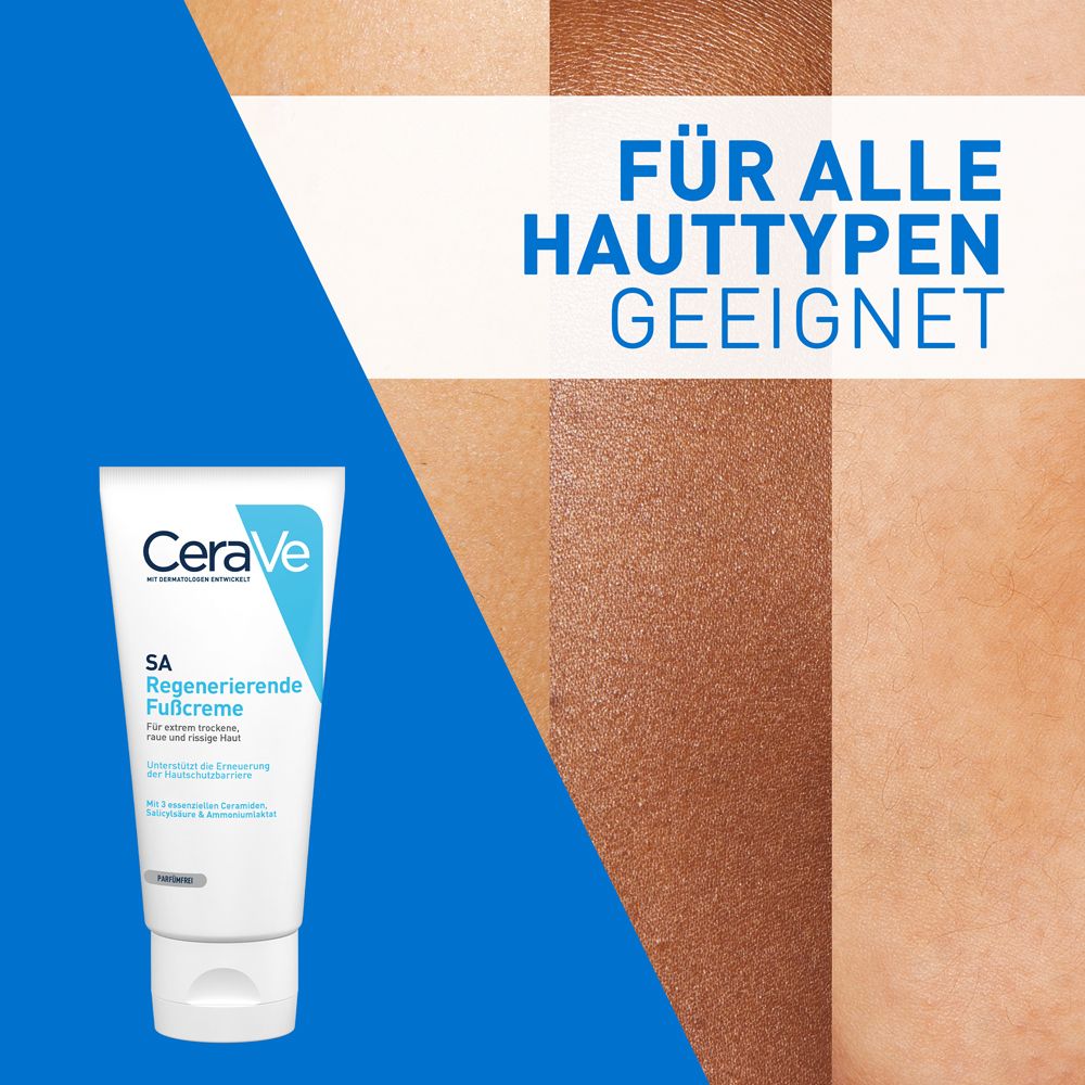 CeraVe feuchtigkeitsspendende Fußcreme