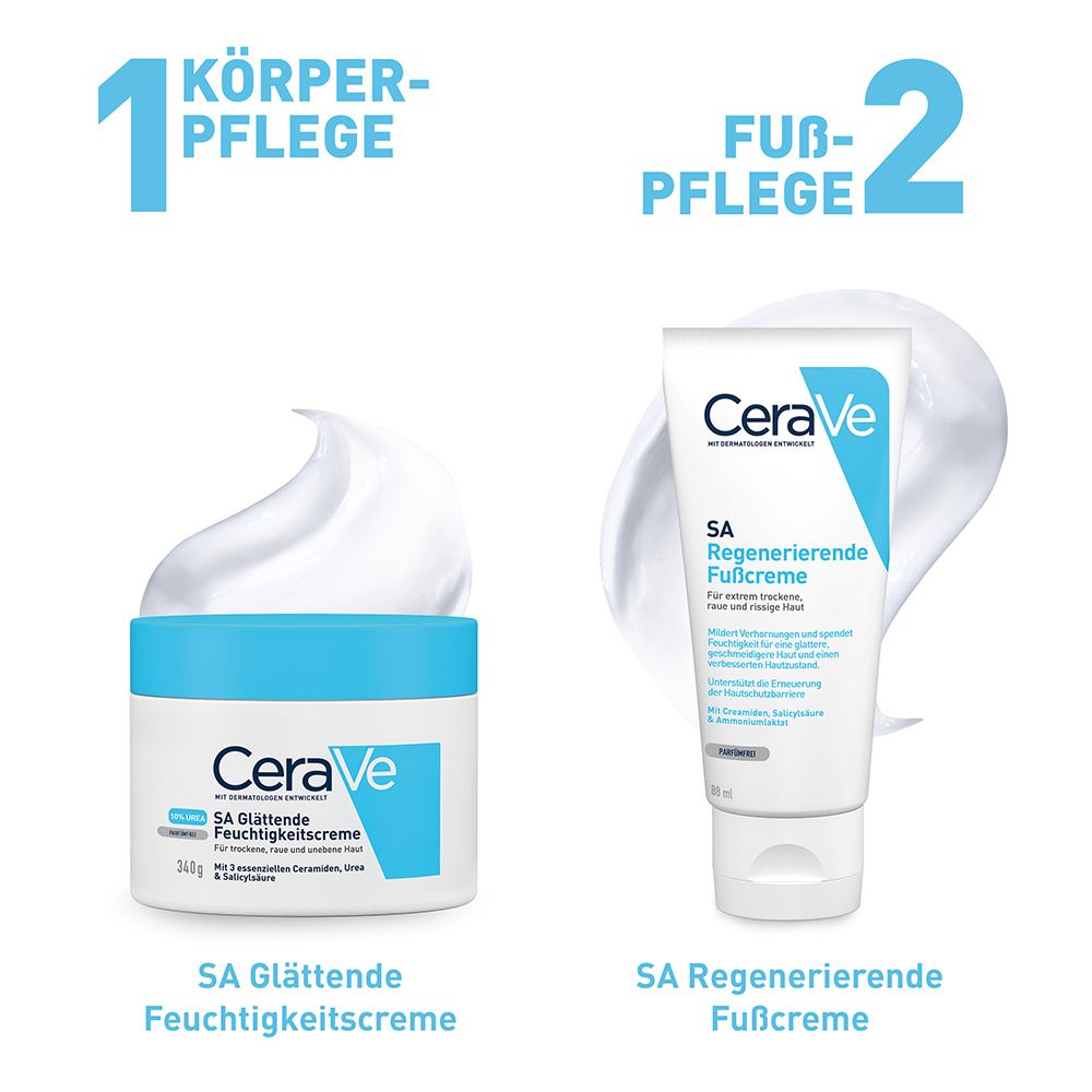 CeraVe feuchtigkeitsspendende Fußcreme