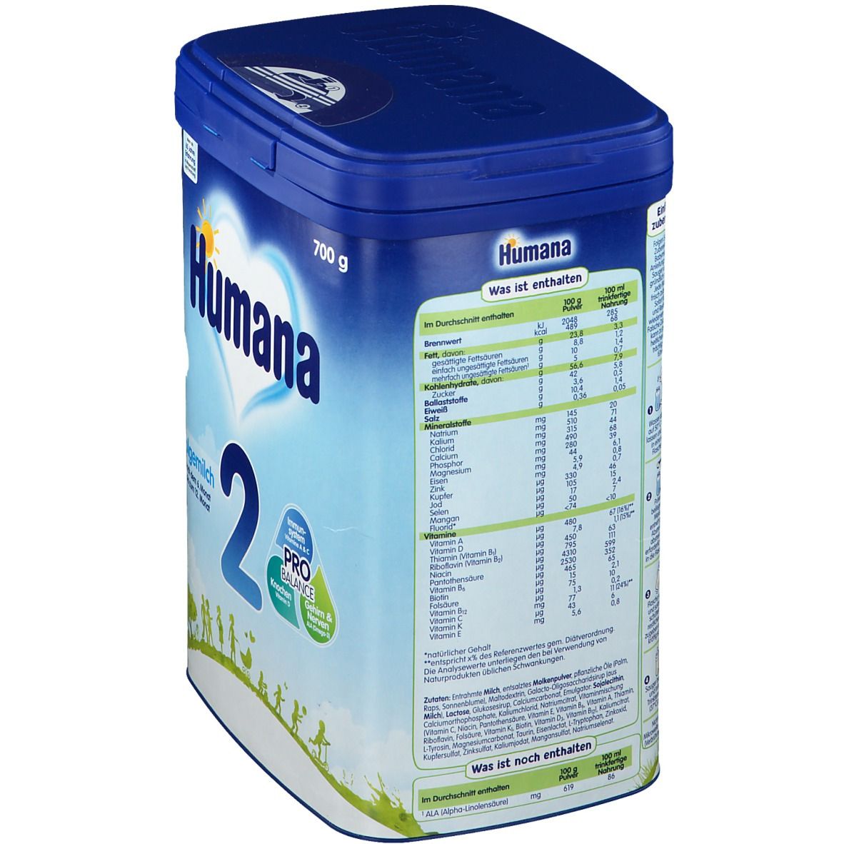 Humana Folgemilch 2