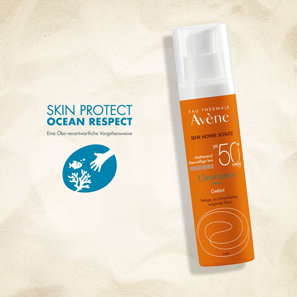 Avène Cleanance Sonne SPF 50+ Getönt