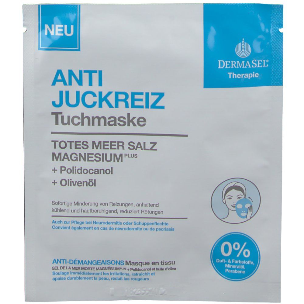 DERMASEL® Anti Juckreiz Tuchmaske