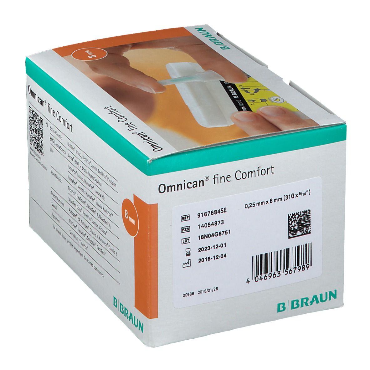 Omnican® Fine Comfort (31G) 0,25 X 8 Mm 1 St - Shop Apotheke