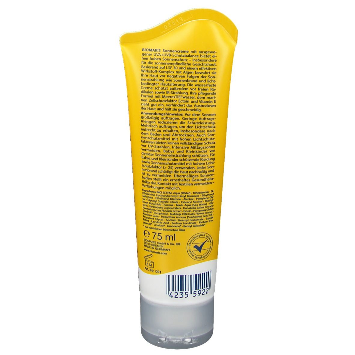 BIOMARIS® Sonnencreme LSF 30