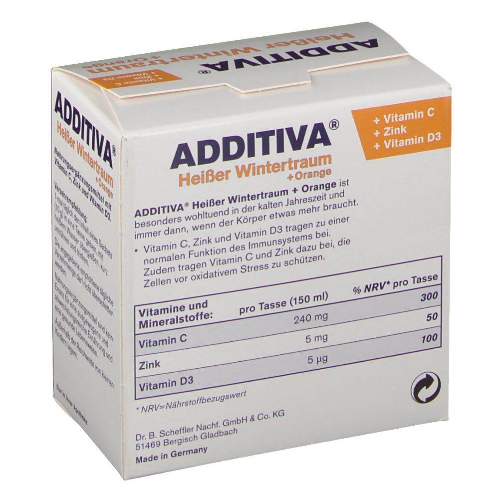 ADDITIVA® Heißer Wintertraum + Orange