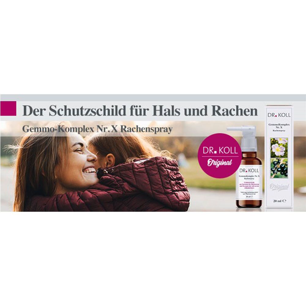 DR. KOLL GemmoKomplex Nr. X – Rachenspray