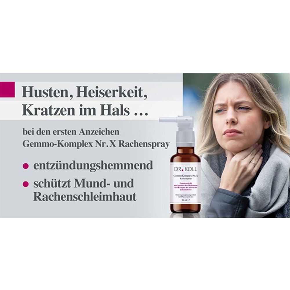 DR. KOLL GemmoKomplex Nr. X – Rachenspray