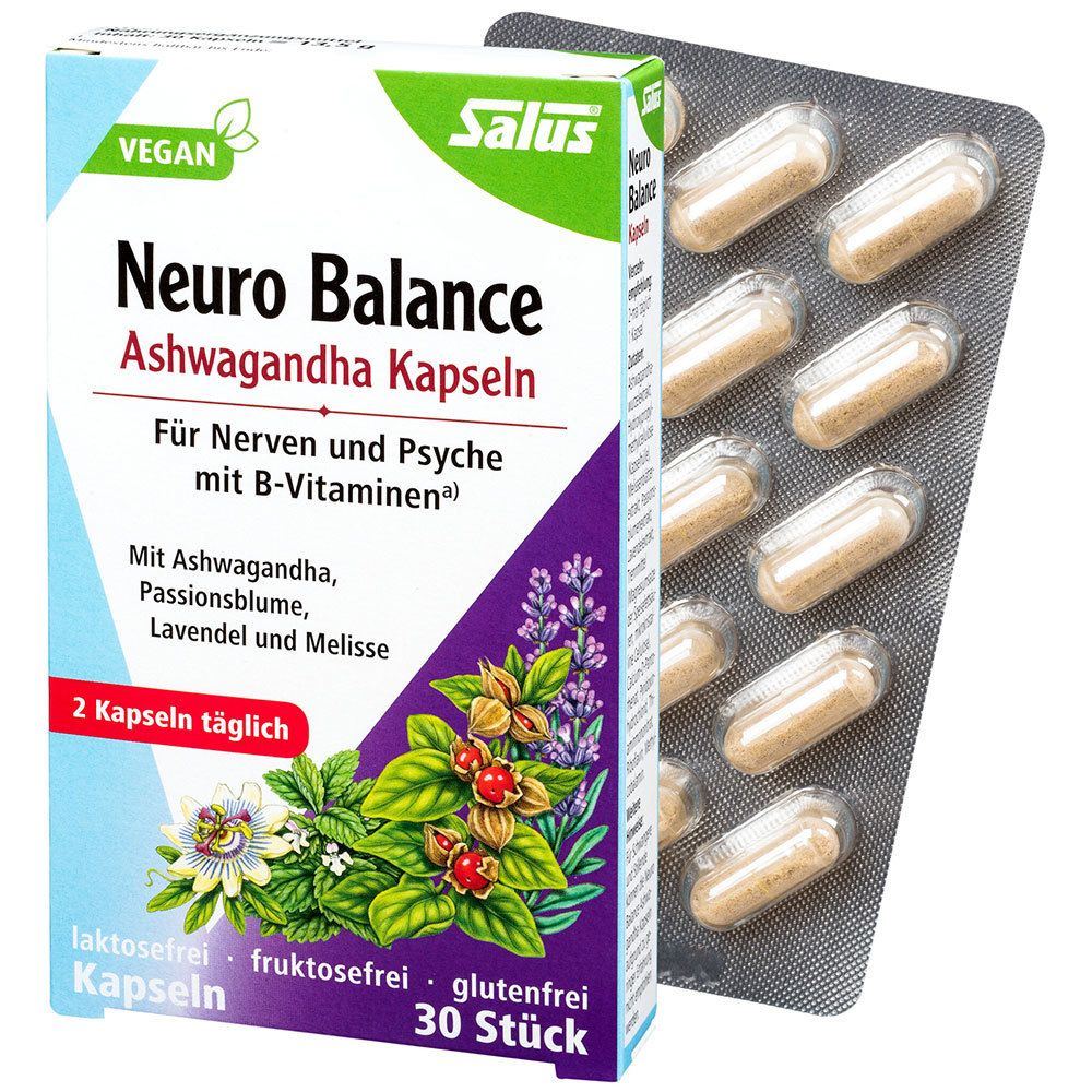 Salus® Neuro Balance Ashwagandha Kapseln