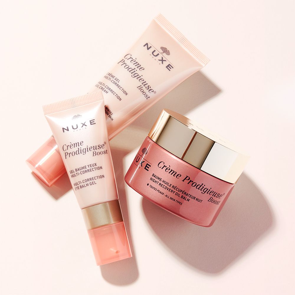 NUXE Crème Prodigieuse® Boost abschwellendes, glättendes Augen-Balsamgel gegen erste Falten, Augenringe und Tränensäcke