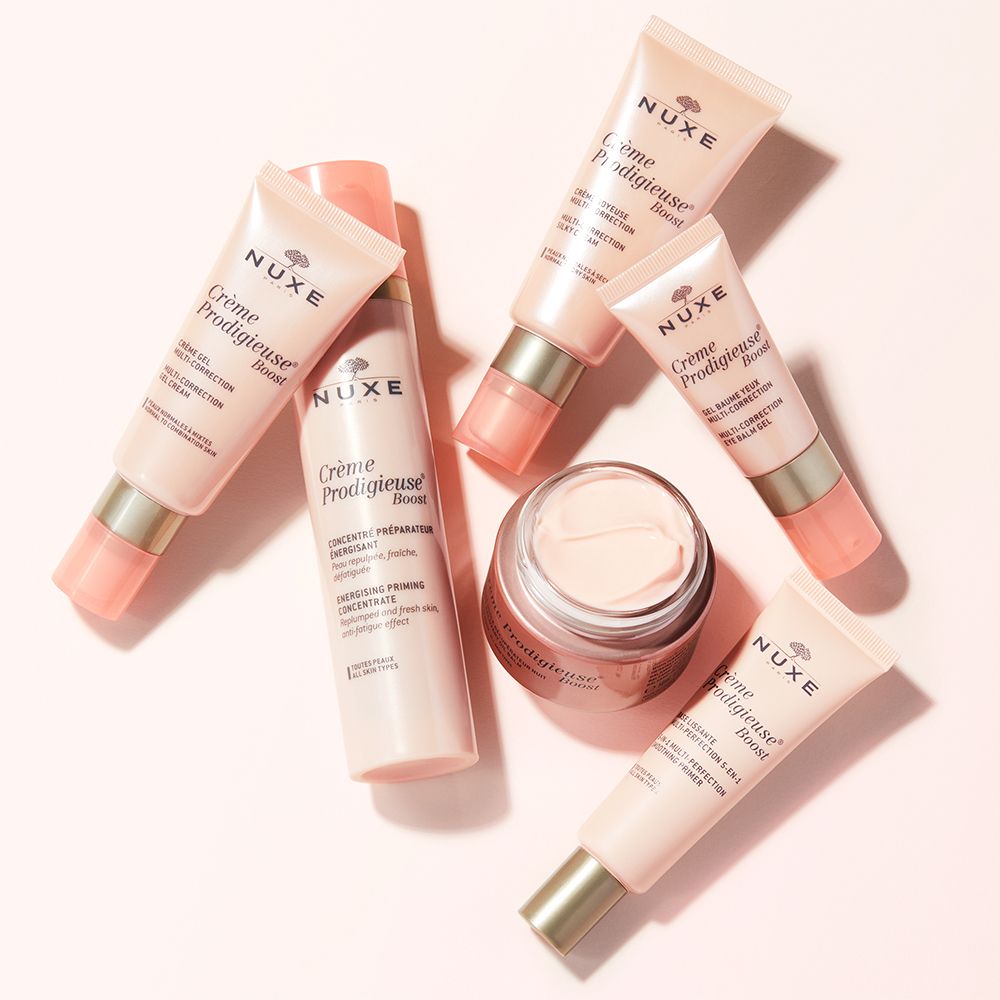 NUXE Crème Prodigieuse® Boost abschwellendes, glättendes Augen-Balsamgel gegen erste Falten, Augenringe und Tränensäcke