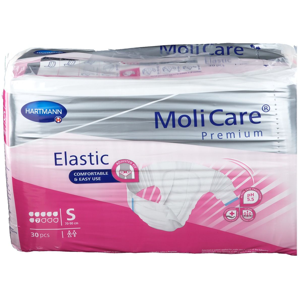 MoliCare® Premium Elastic 7 Tropfen Größe S