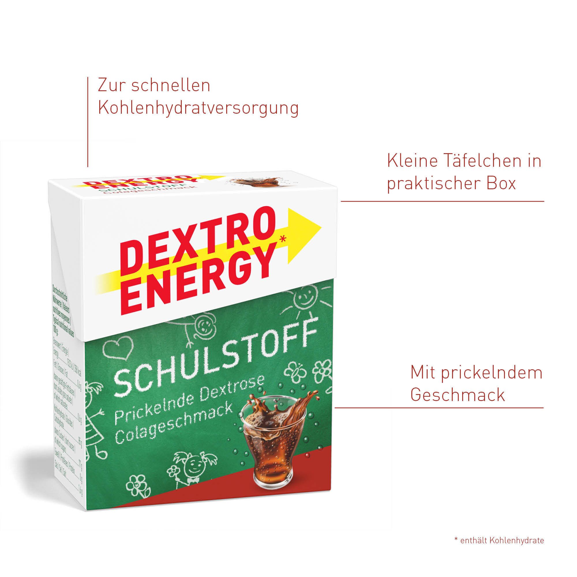 DEXTRO ENERGY Cola Schulstoff