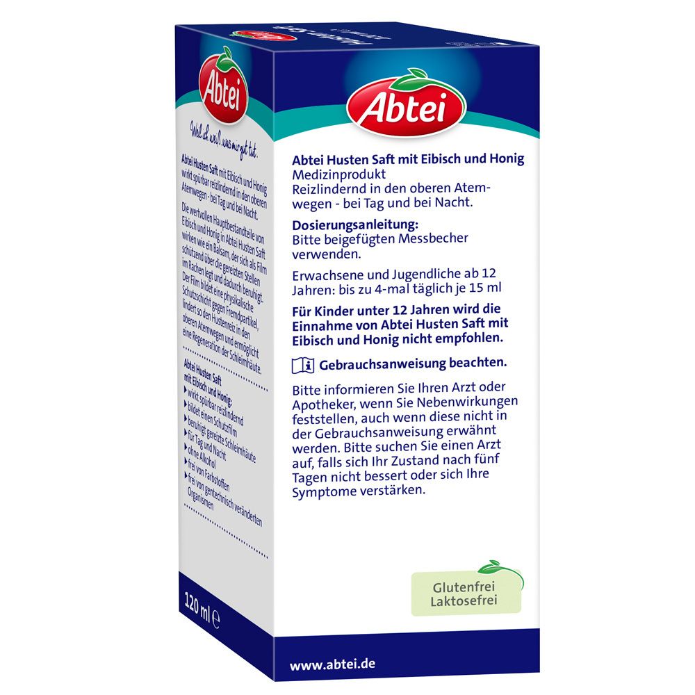 Abtei Husten Saft +Eibisch +Honig