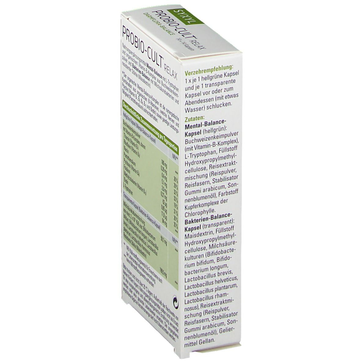 SYXYL ProBio-Cult® Relax
