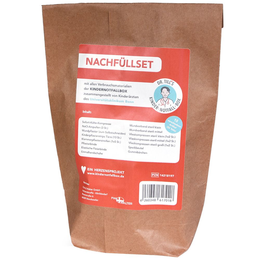 Dr. Tills Kindernotfallbox Nachfüllbox