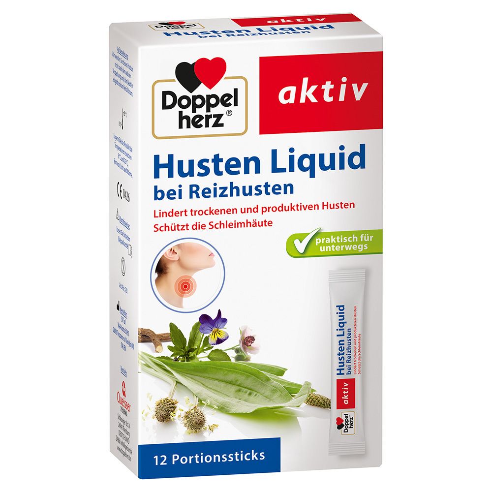 Doppelherz® Husten Liquid bei Reizhusten