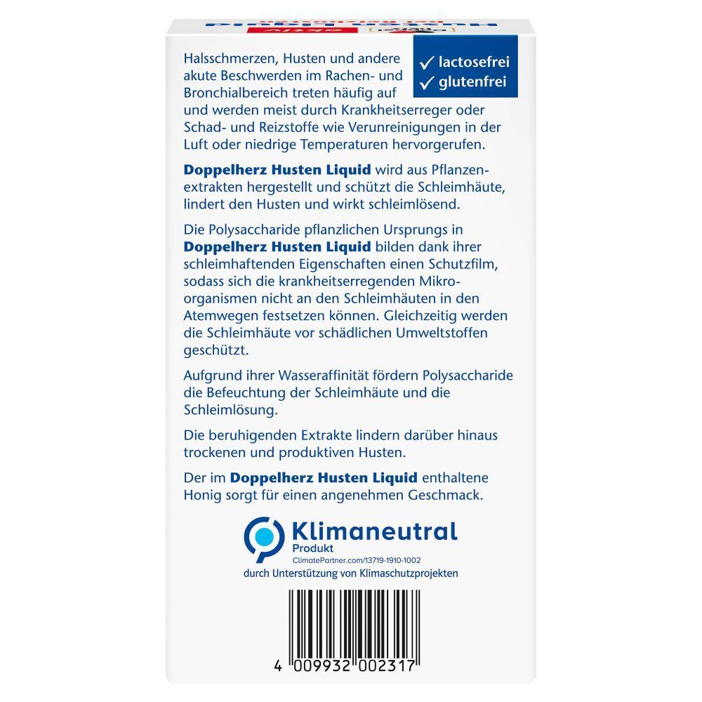 Doppelherz® Husten Liquid bei Reizhusten