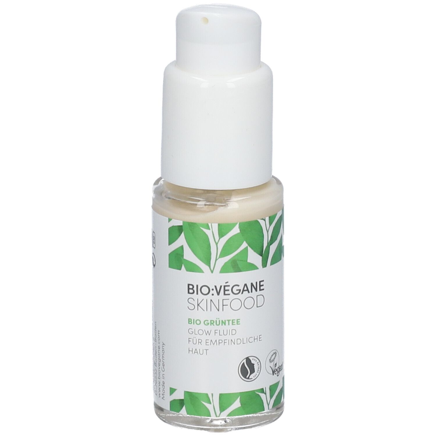 BIO VÉGANE SKINFOOD BIO GRÜNTEE Glow Fluid